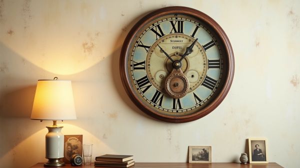 Apporter une touche rétro à votre décoration avec une horloge murale